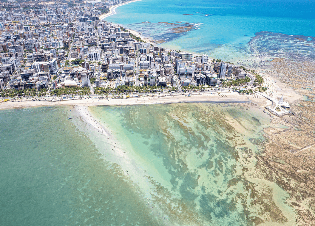 Descubre el Estado de Alagoas: playas de aguas esmeralda y la costa más colorida del Nordeste