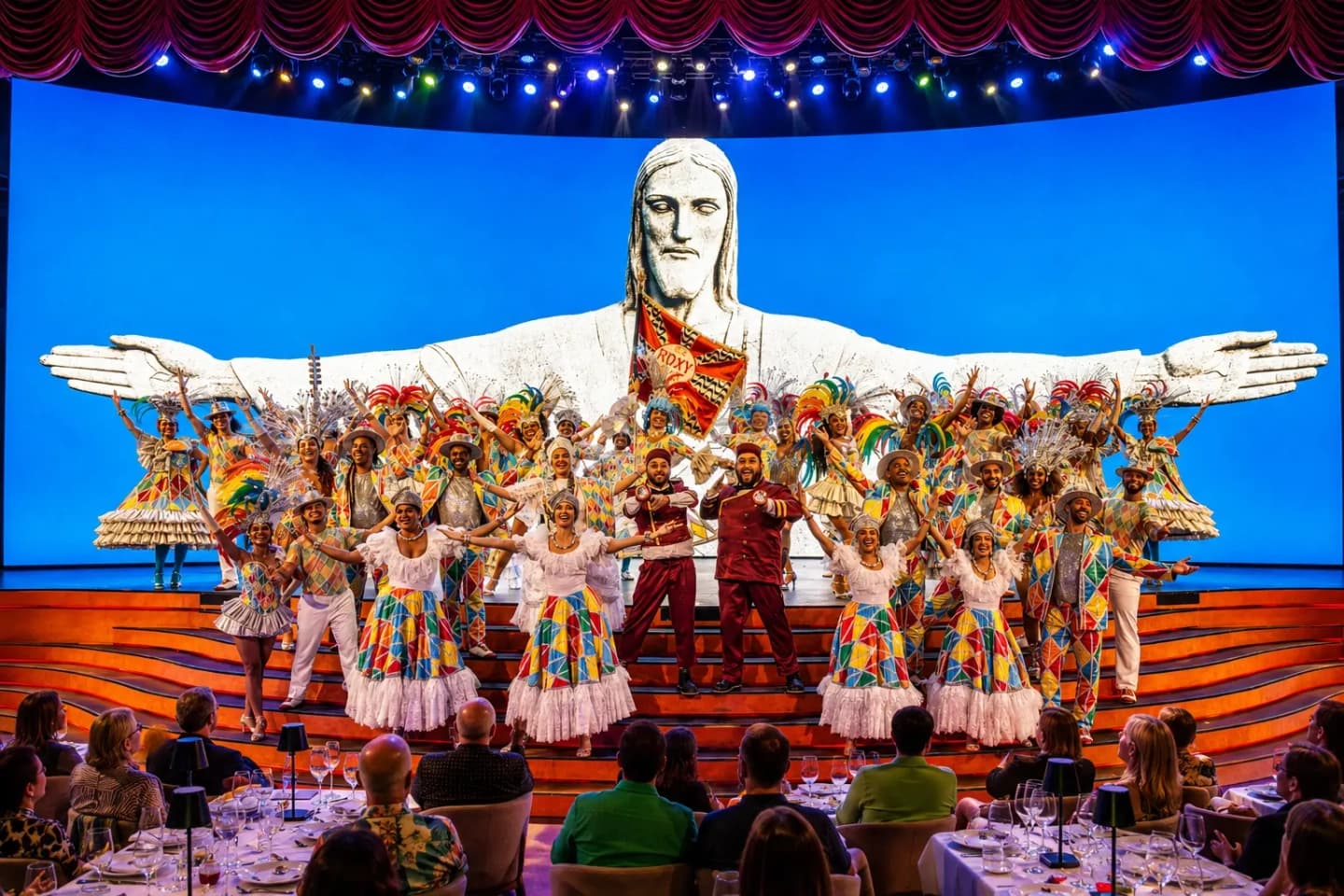 Roxy Dinner Show em Copacabana desde Rio de Janeiro