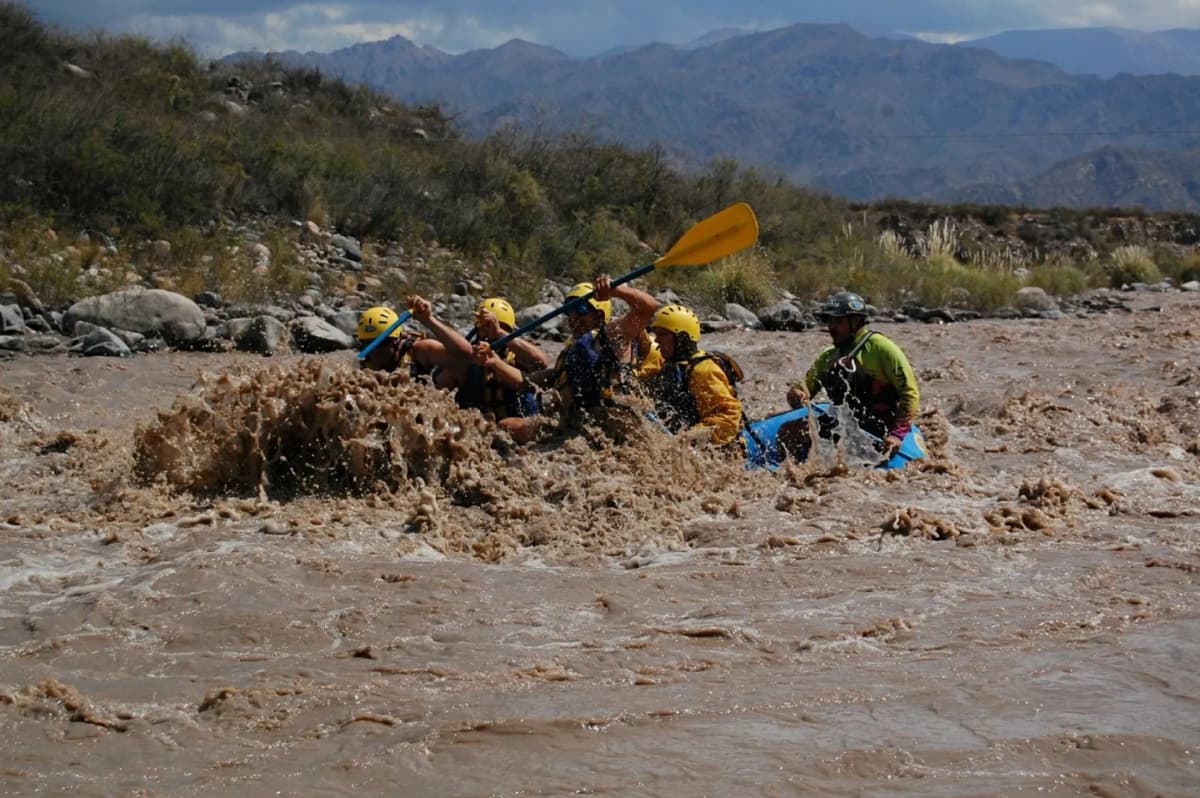 Rafting Extremo Full Day en Río Tunuyán, Valle de Uco