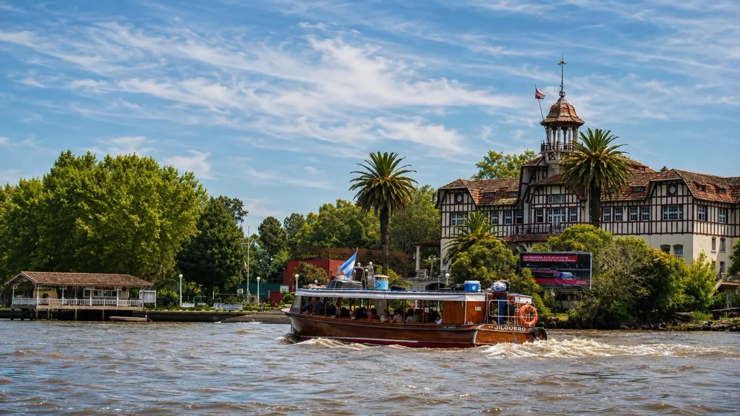 Tigre and Puerto de Frutos with navigation through the Delta from Buenos Aires