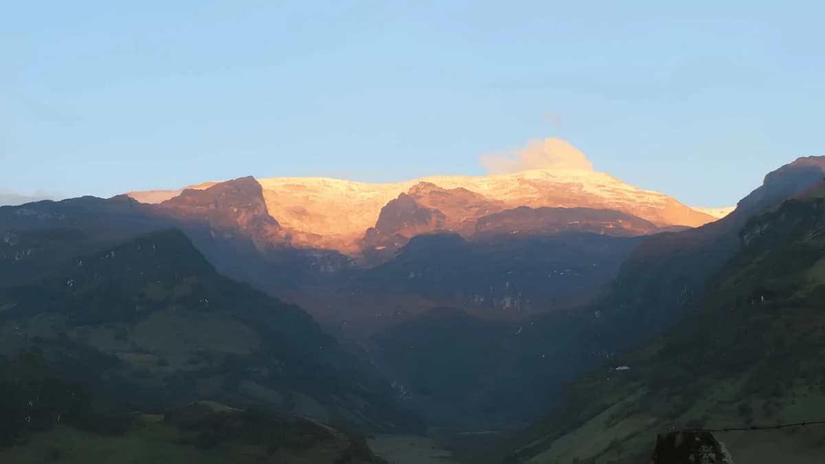 Tour de 6 días por el corazón de los Andes desde Bogotá