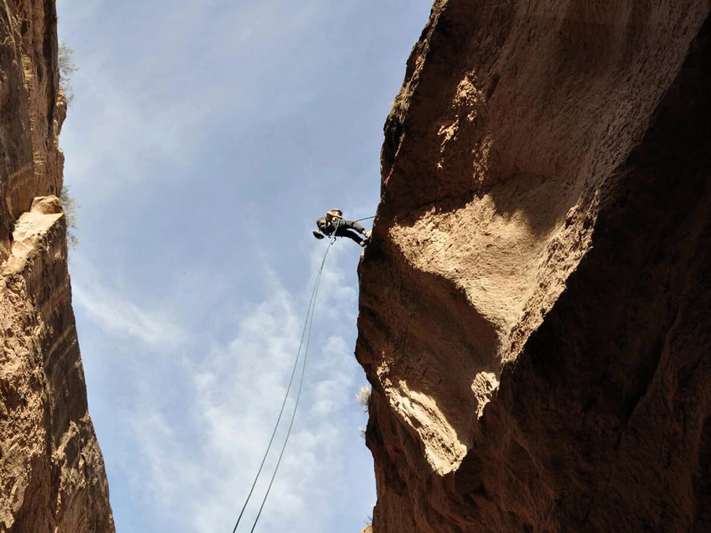 Escalada y Rappel en Roca en Uspallata 