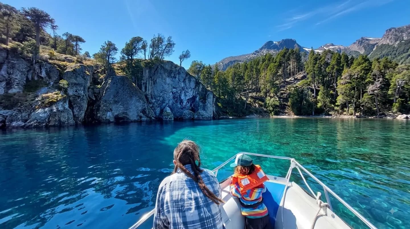 Navigation to the Submerged Forest: Magic on Lake Traful