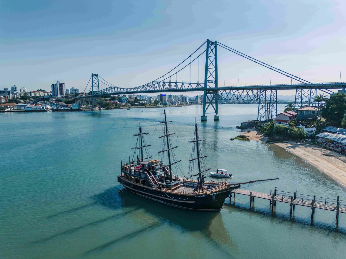 Pirate Boat Tour around the Islands of Florianópolis