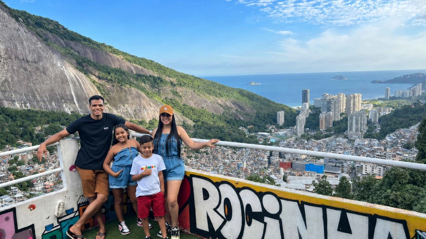 Tour pela favela da Rocinha