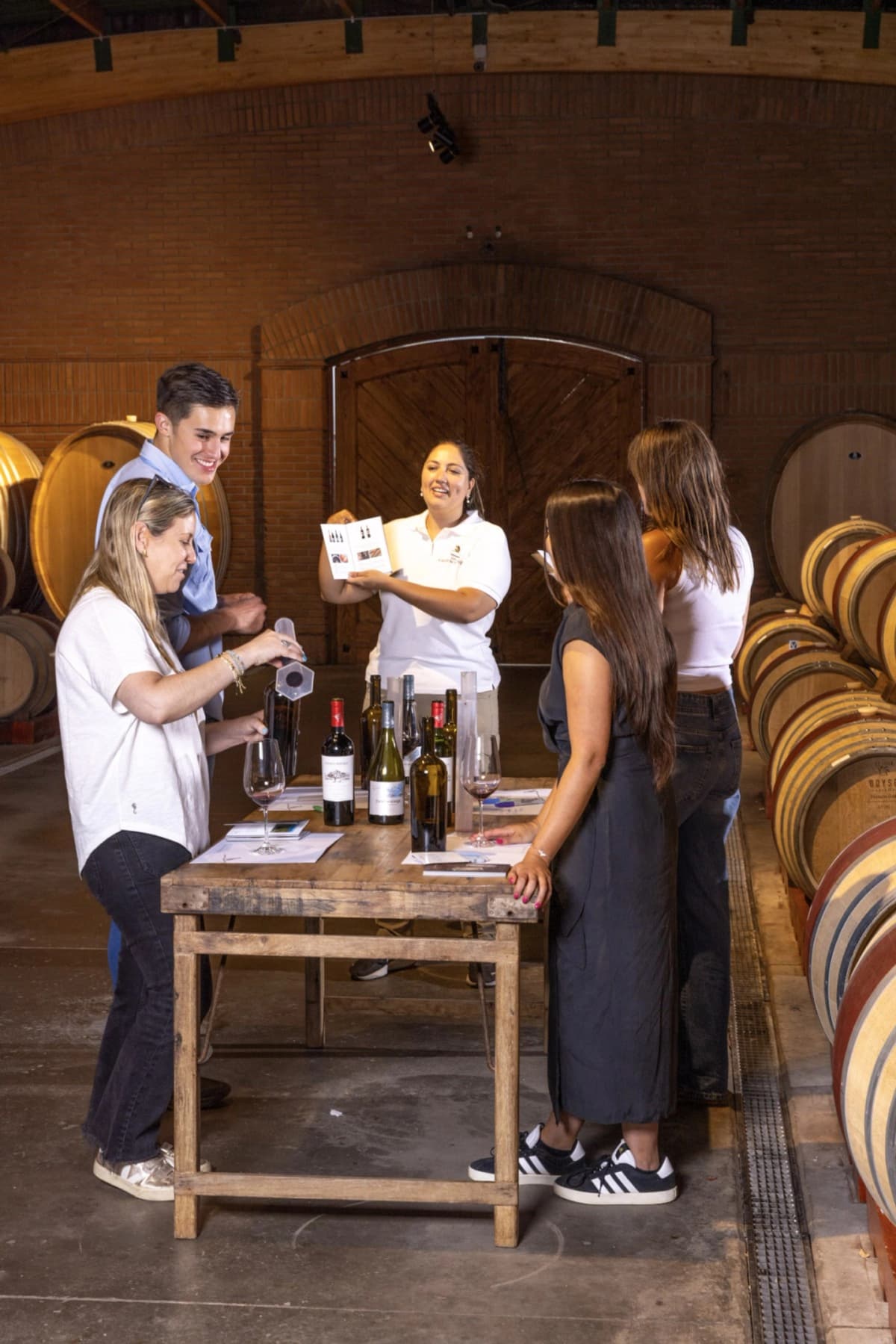 Enólogo por un día en Viña Casas del Bosque, Casablanca, con mezcla de vinos