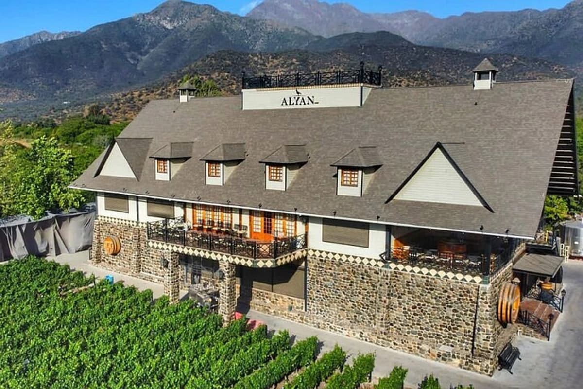 Tour Sunset en Viña Alyan con Cena y Degustación desde Santiago