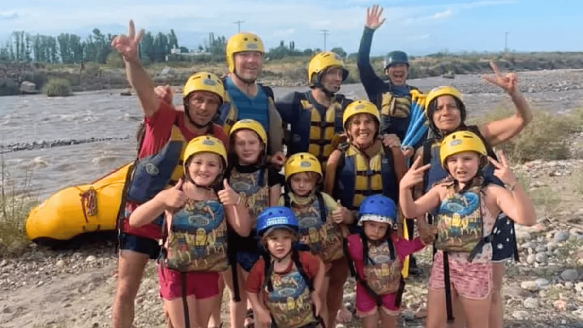 Rafting Clásico en Río Tunuyán, aventura en Valle de Uco
