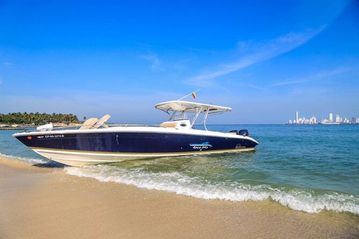 Barco de Cartagena a Islas del Rosario y Cholón