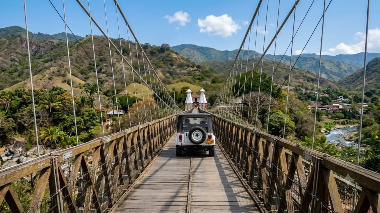  Tour a Santa Fe de Antioquia con Almuerzo desde Medellín