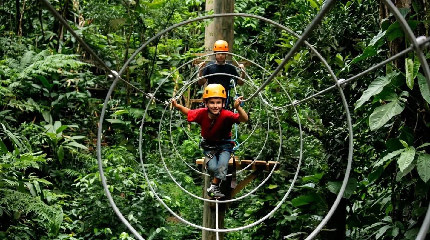 Fly Park Iguazu Entry: zipline and tree climbing in Puerto Iguazú