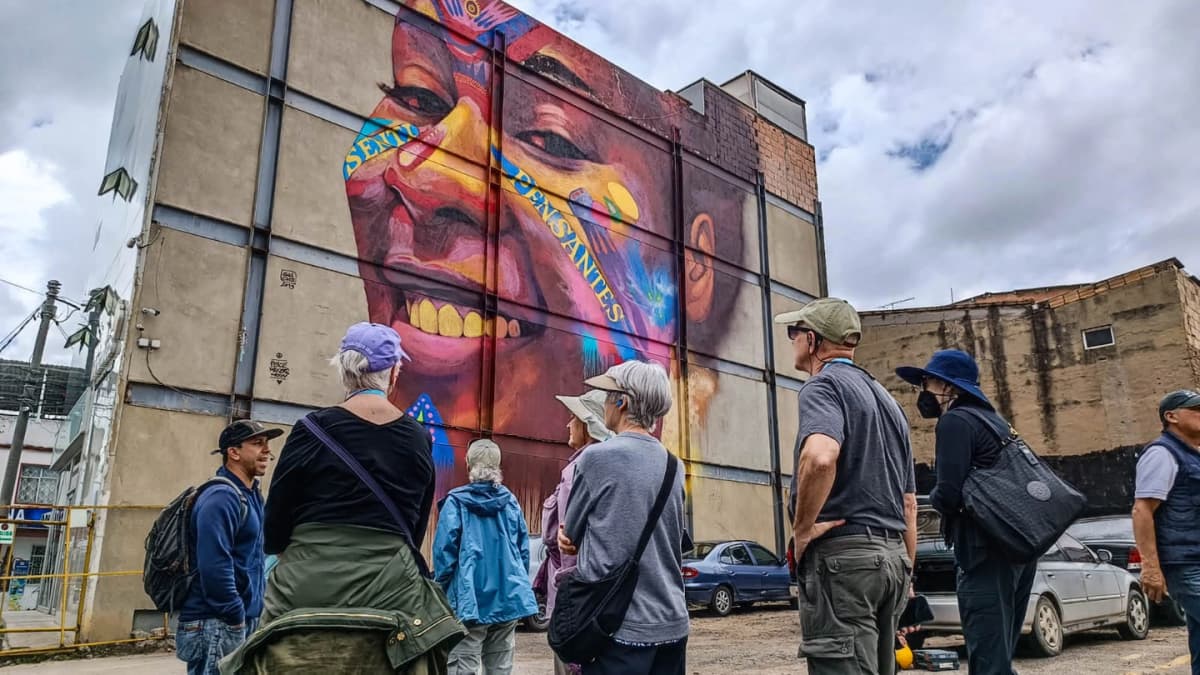 Free tour de grafiti en La Candelaria, Bogotá