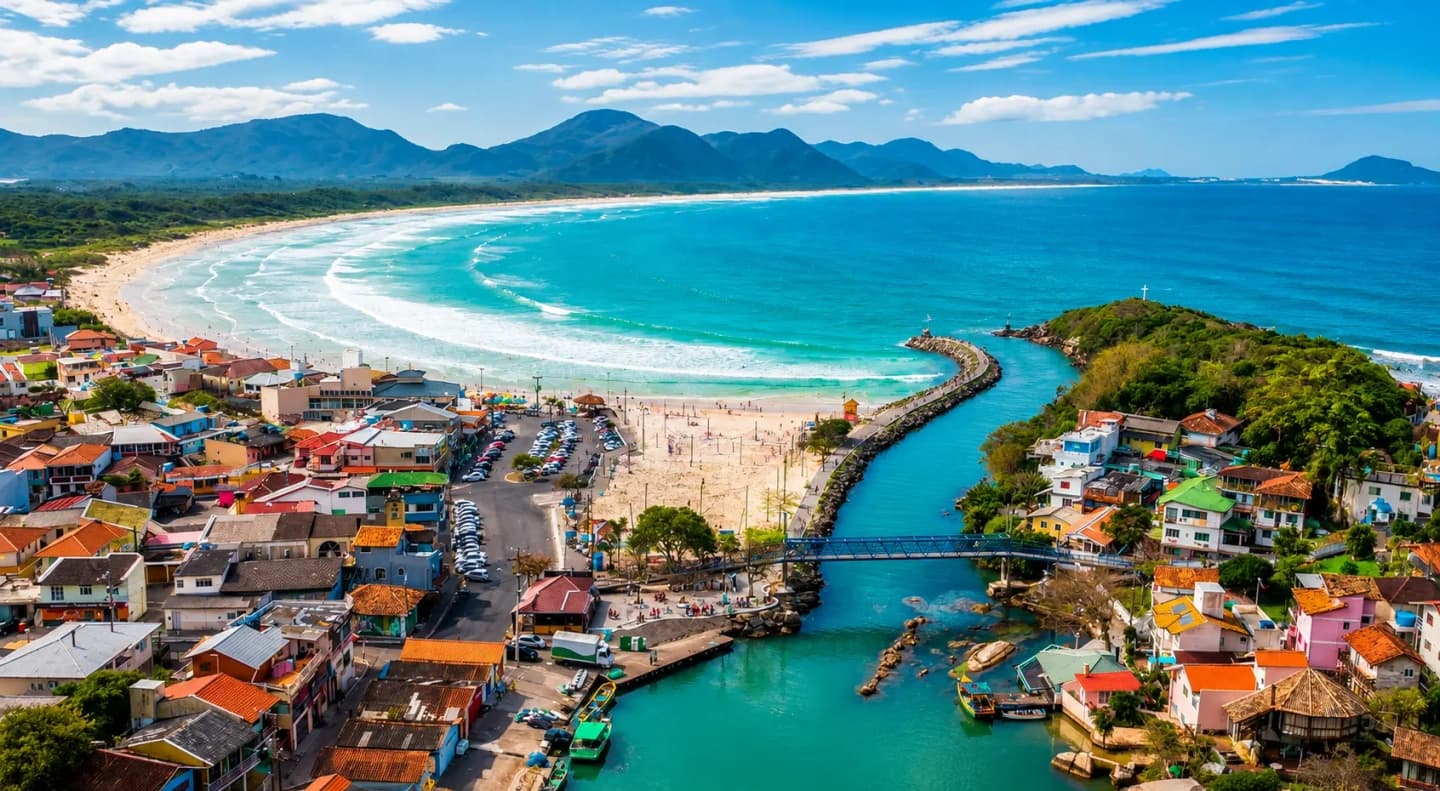 Tour completo por Florianópolis con playas y centro histórico