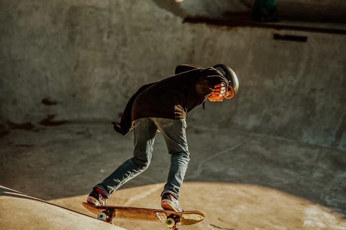 Clase de Skate Privada en Punta de Lobos