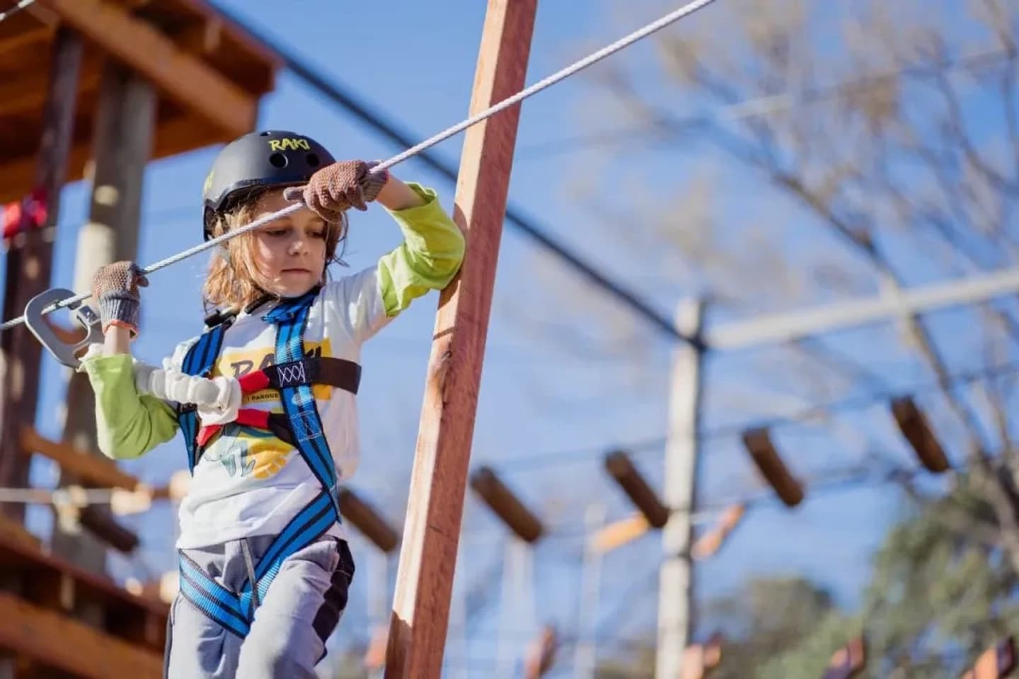 Parque Aéreo y de Aventura Raki KIDS de 4 a 6 años