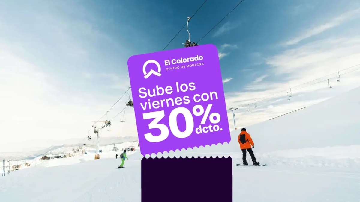 Ticket Diario Centro de Ski El Colorado