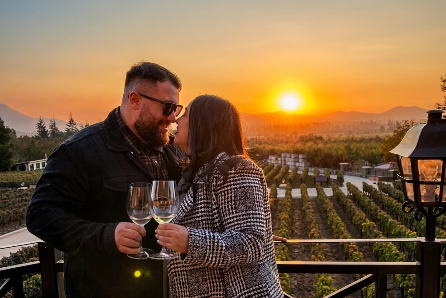 Sunset Tour at Viña Alyan with Dinner and Tasting from Santiago
