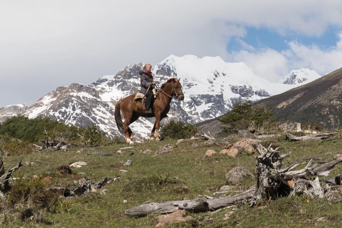 Tour a Caballo en Mallín Grande hasta el Ventisquero Tronador