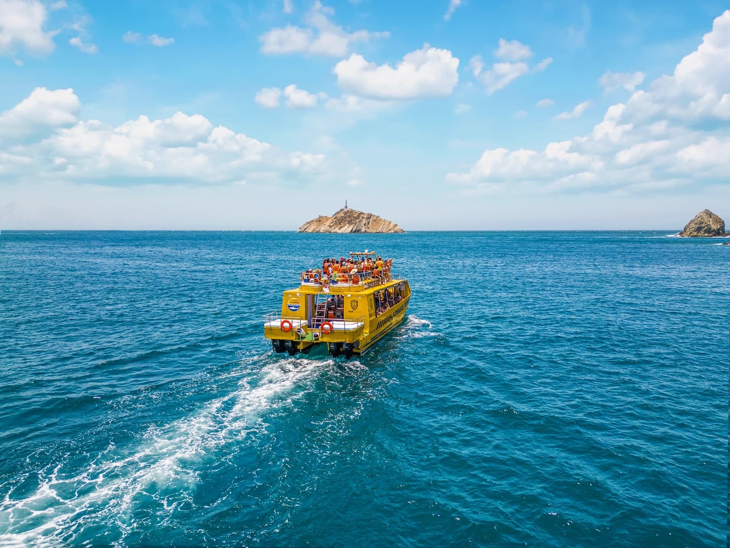 Tour marítimo por las bahías de Santa Marta con Inca Inca