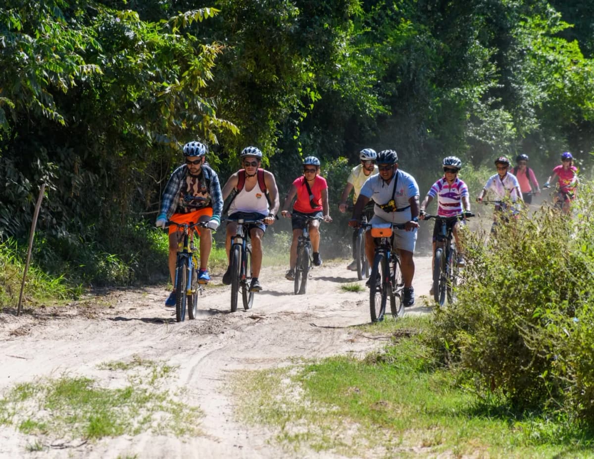 Paseo en Bicicleta en la Reserva Laguna Oca