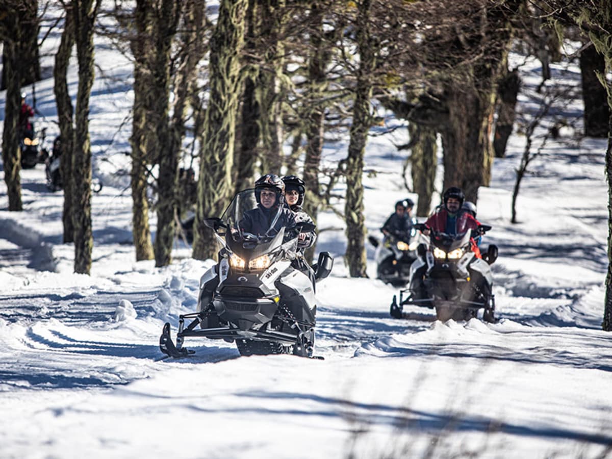 Snowmobile Ride at Cerro Otto in Bariloche