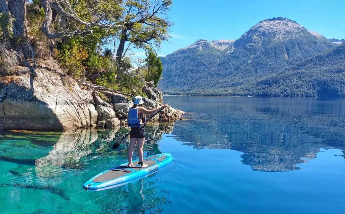 Travesía en SUP Inicial: Descubre el Lago Traful