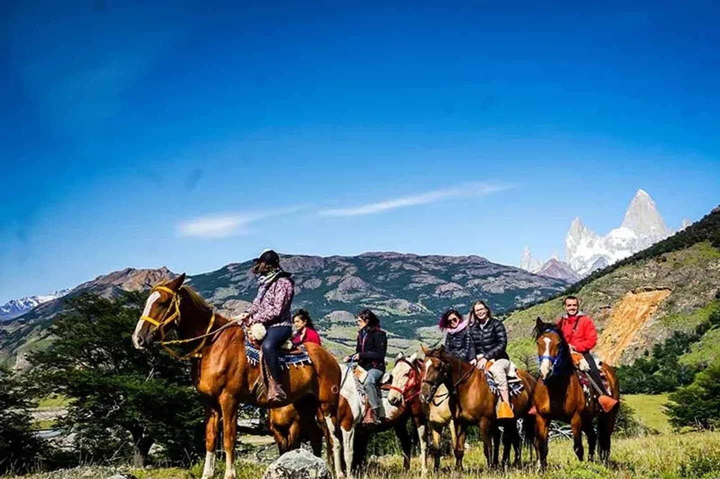 Cabalgata clásica en Estancia Bonanza en Chalten