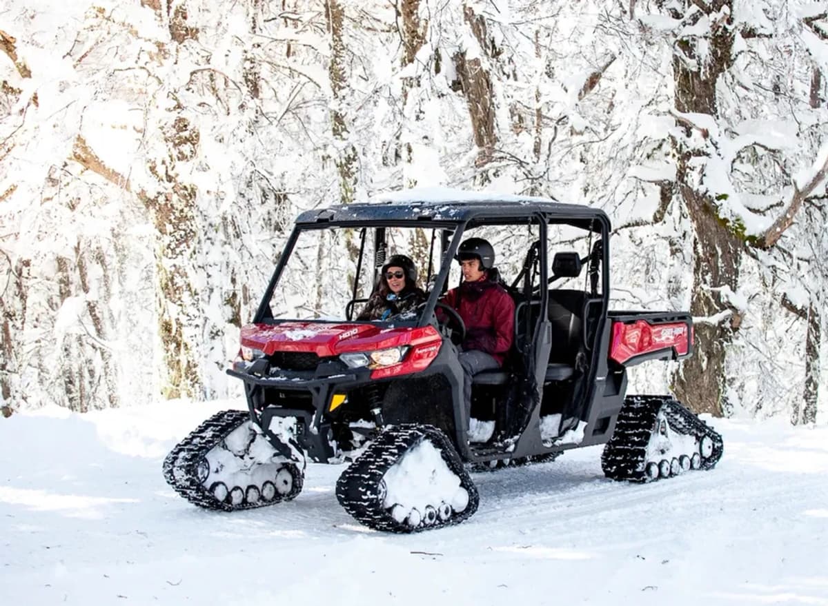 Can-Am Defender Tracked Ride in Bariloche