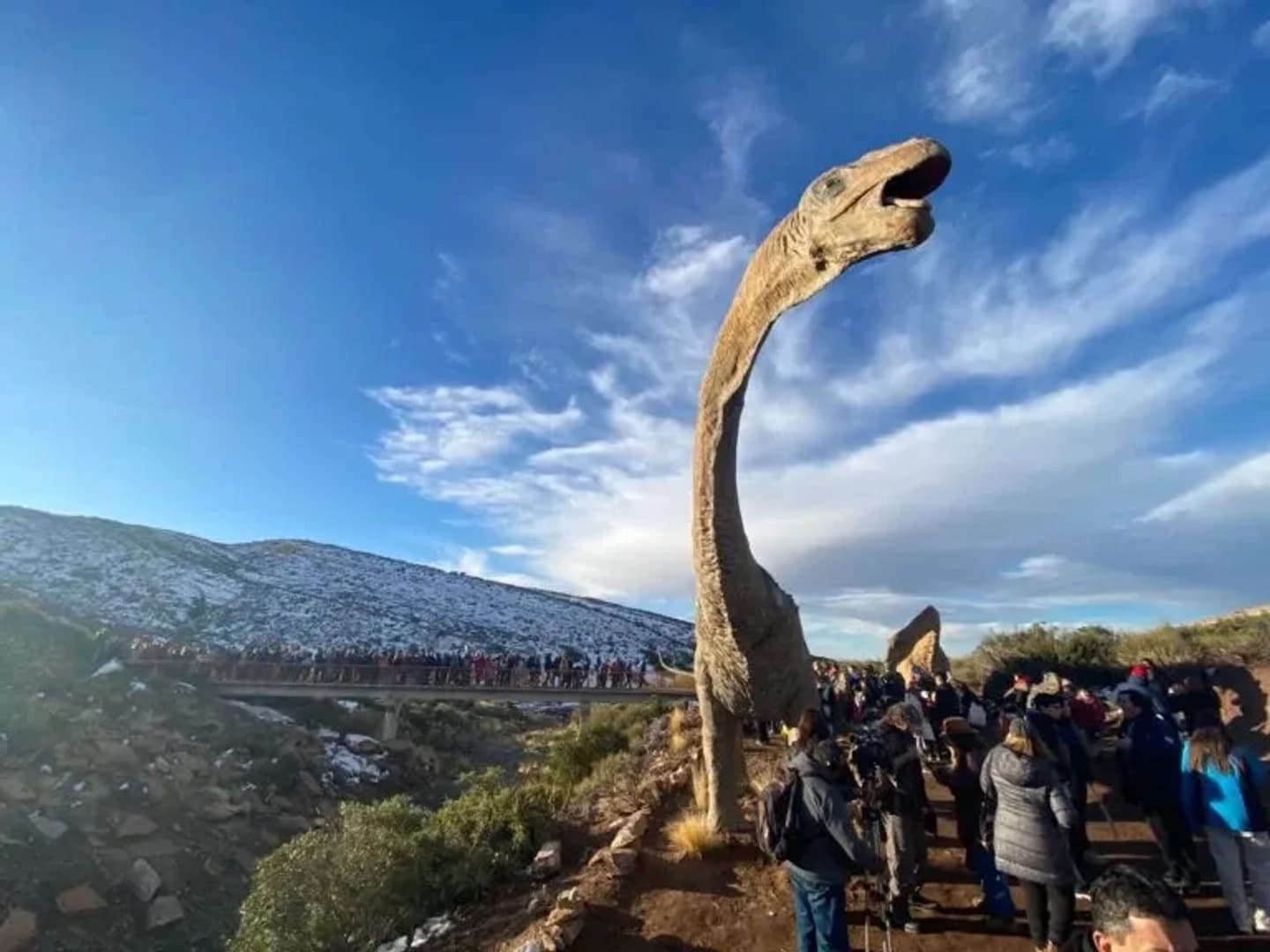 Excursión al Parque Paleontológico Huellas de Dinosaurios en Malargüe