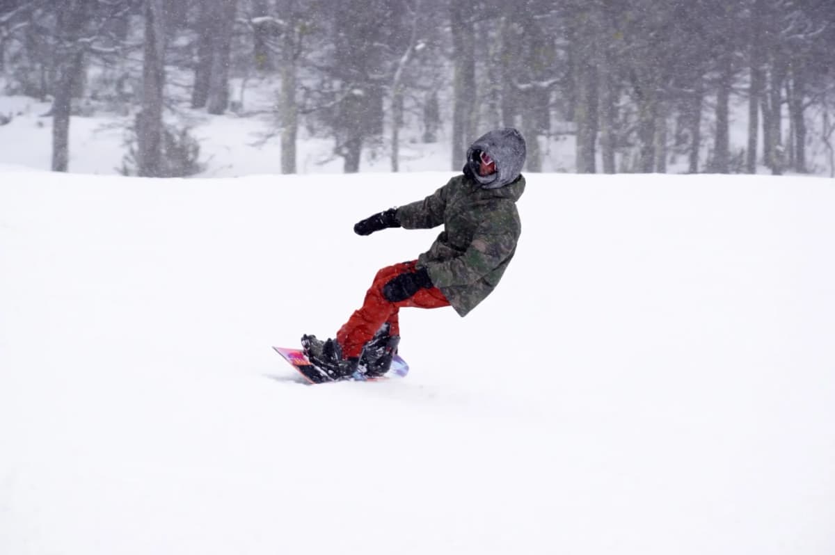 Snowboard Baptism at Laderas Cerro Perito Moreno