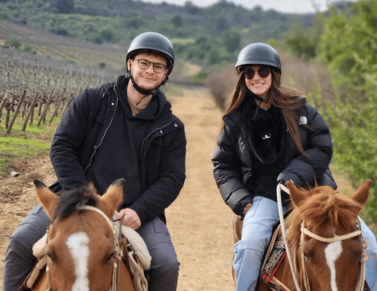 Cabalgata en Viña MontGras en Valle Colchagua