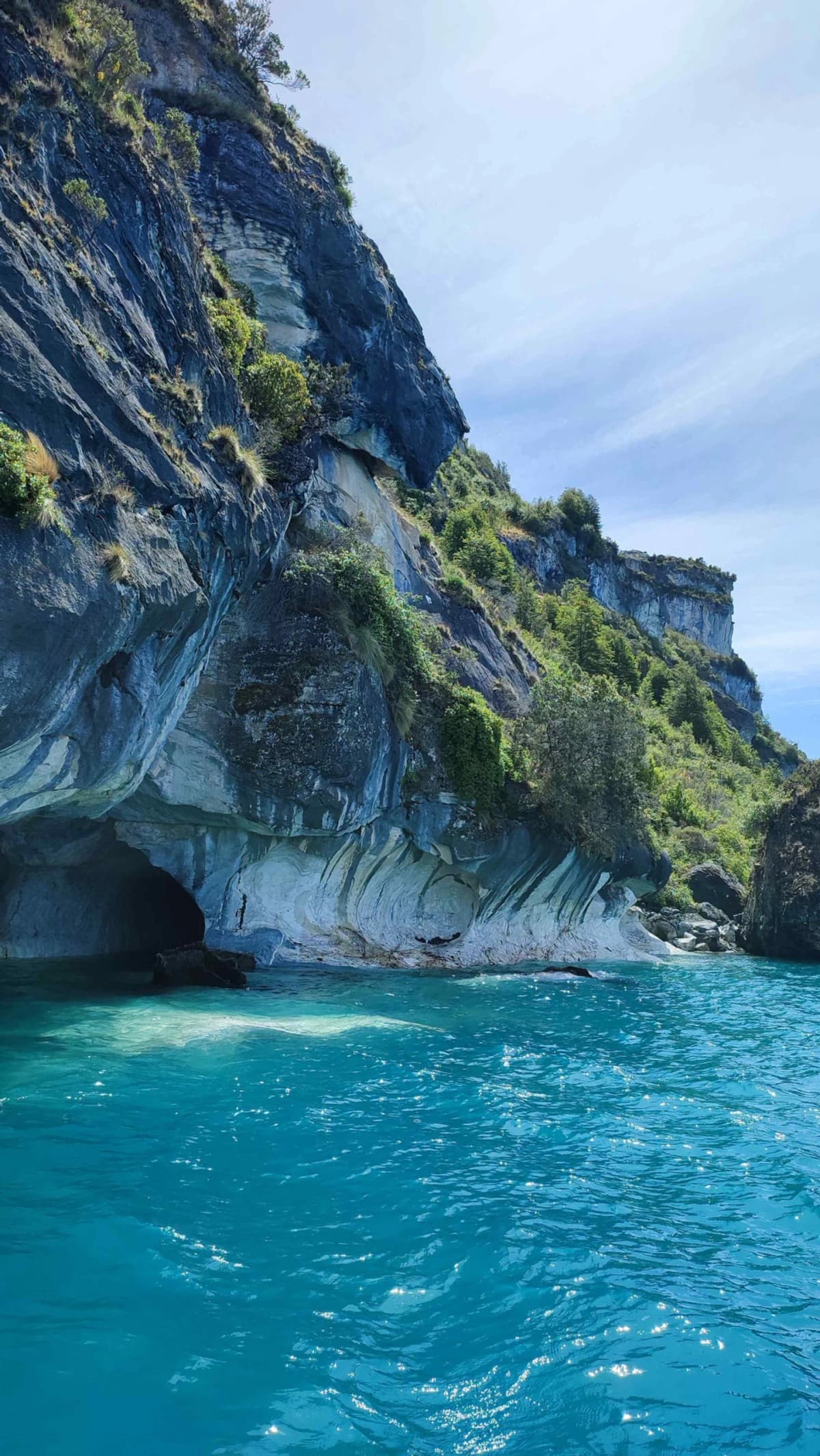 Navegación Capillas de Mármol desde Puerto Río Tranquilo