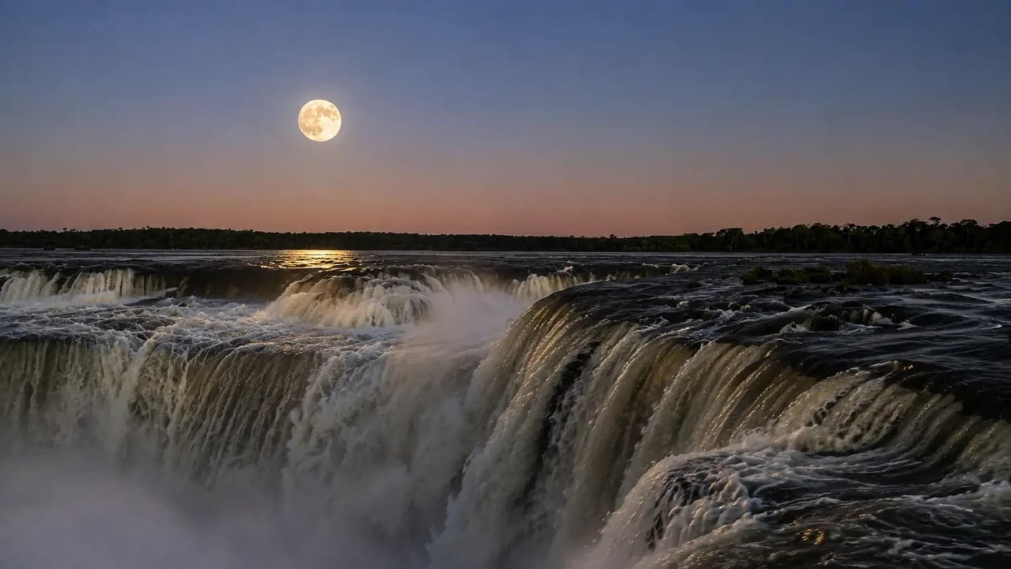 Full Moon Tour at Iguazu Falls