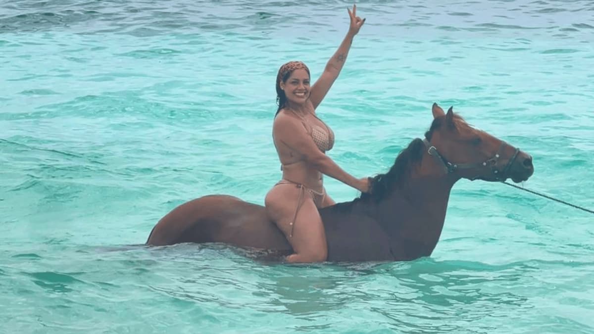 Cabalgata ruta playa de 1 hora en San Andrés Islas