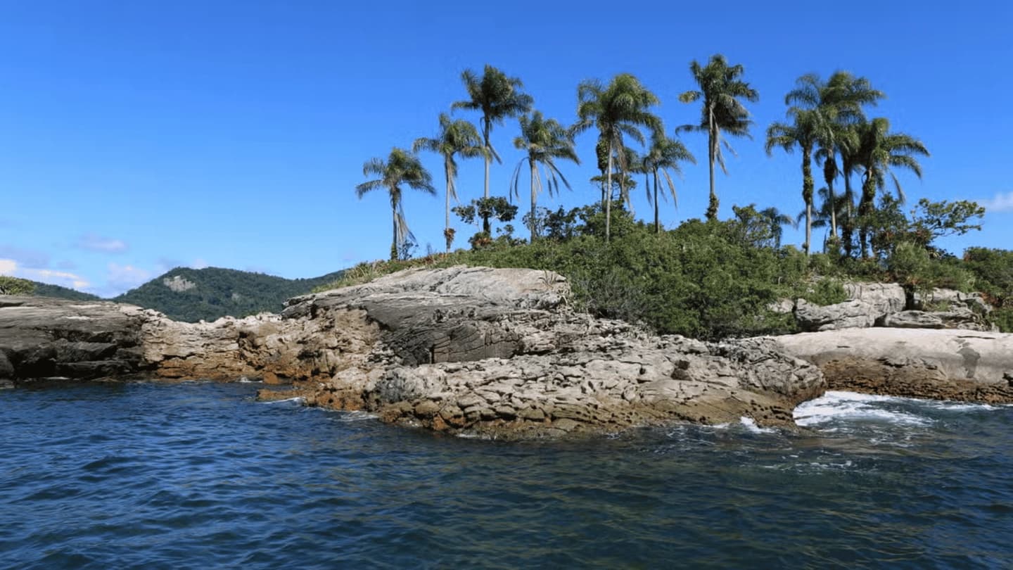 Paseo en barco por Ilhas Botinas y playas de Angra dos Reis