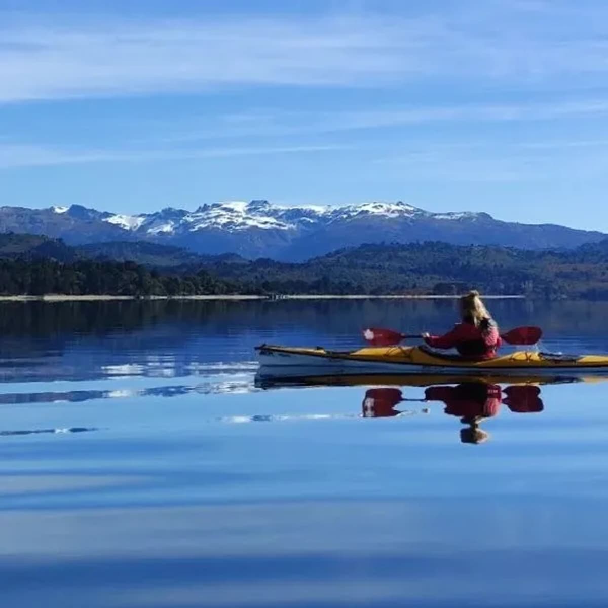 Travesía Islas Lago Aluminé - Kayak Villa Pehuenia 