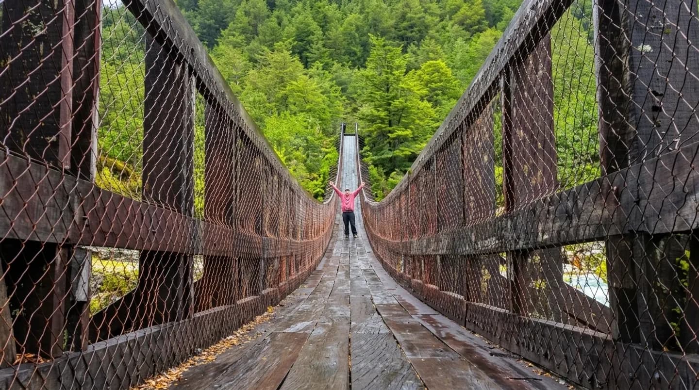 Hiking in Queulat National Park from Coyhaique