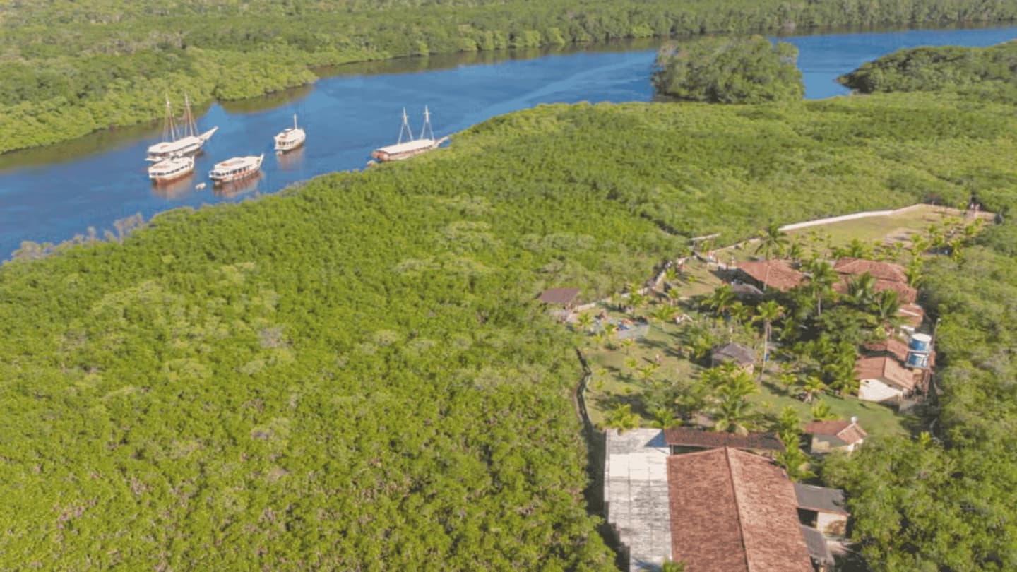 Excursión Parque Marino Coroa Alta desde Porto Seguro en velero