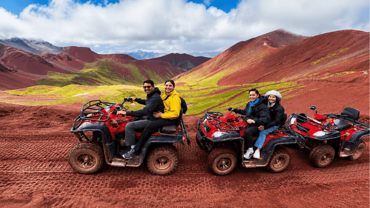 ATV Tour to Rainbow Mountain and Red Valley in Cusco