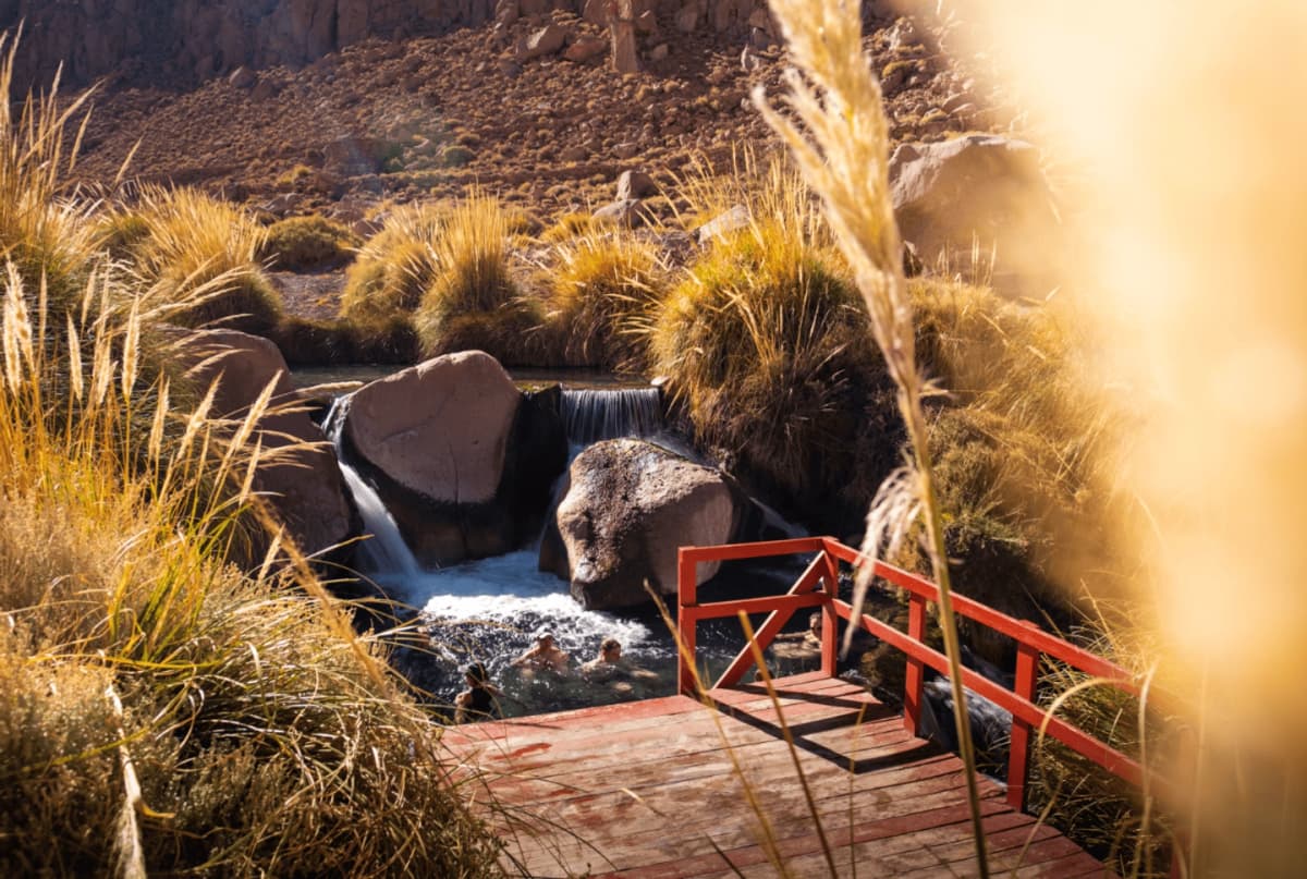 Traslado ida y vuelta a las Termas de Puritama desde San Pedro de Atacama