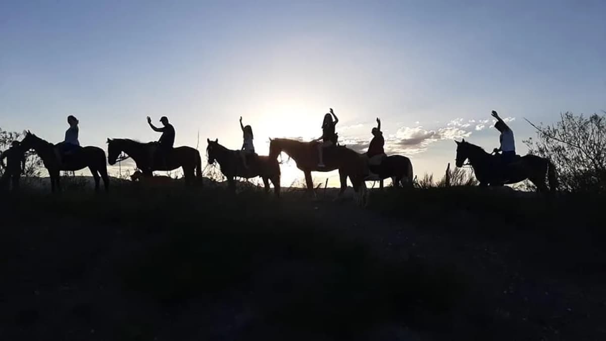 Cabalgata en Valle Grande en San Rafael