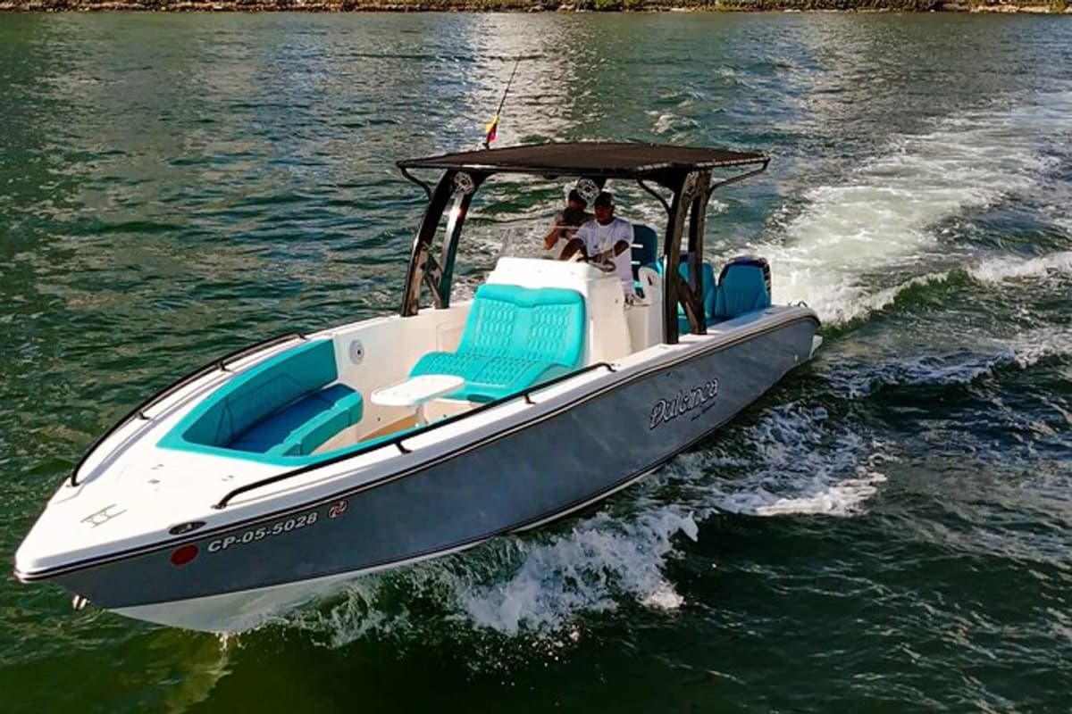 Lancha rápida de lujo a las Islas del Rosario 12 pasajeros