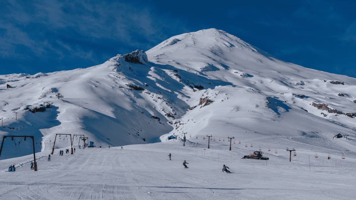 Ingresso Diário para o Centro de Ski Pillán Vulcão Villarrica
