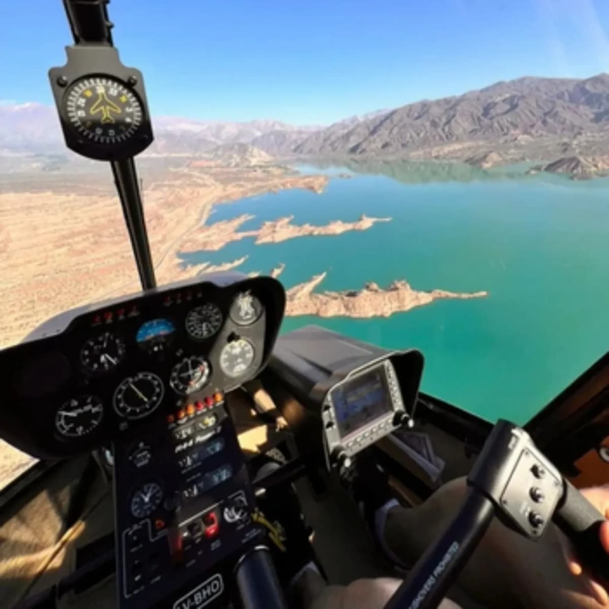 Vuelo en Helicóptero sobre Potrerillos en Mendoza