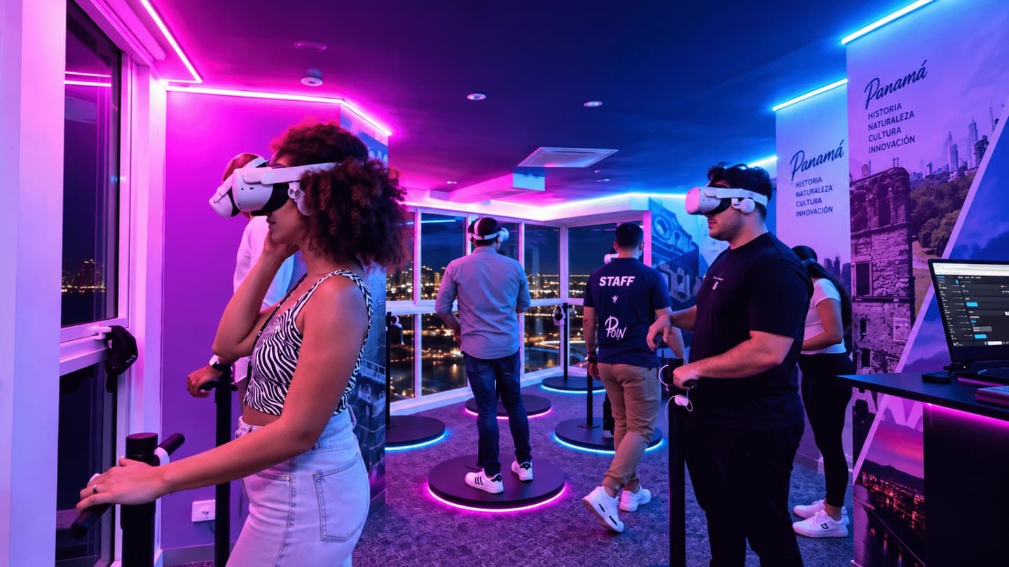 Tour Virtual 360°, Museo de Luces y Rincón del Canal en Ciudad de Panamá