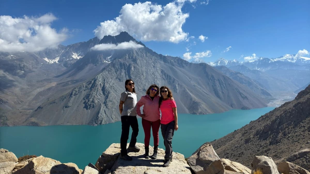 Trekking panorámico en Cajón del Maipo: Glaciar Mesón Alto