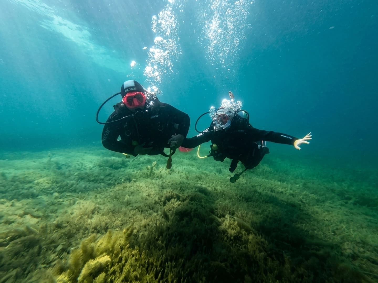 Buceo para principiantes en Lago Calafquén