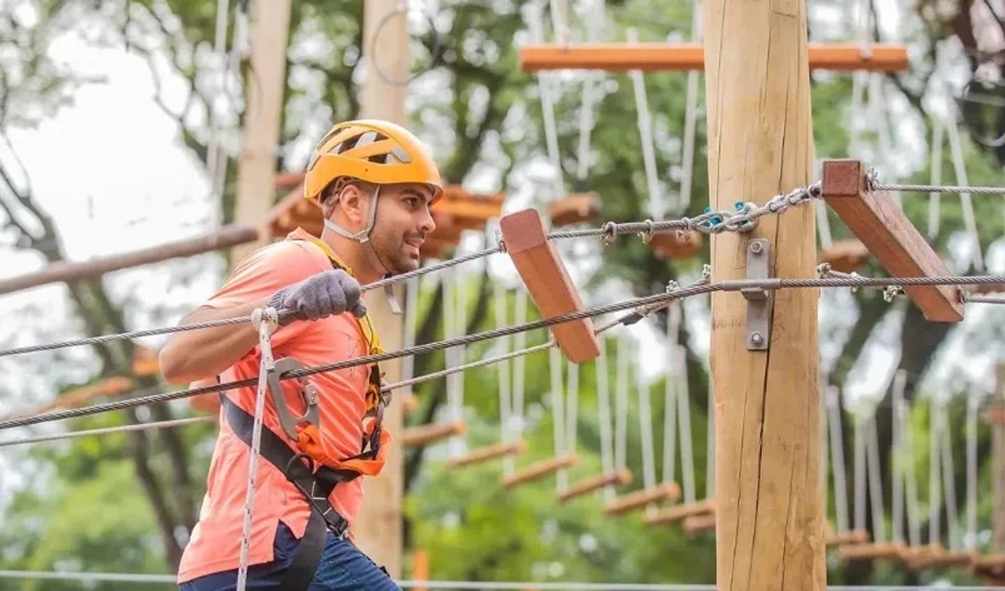 Parque Aéreo y Aventura Raki para  mayores de 7 años