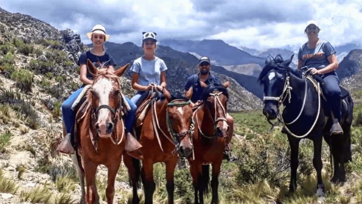 Cabalgata de 2 Horas en Valle de Uco desde Tunuyán