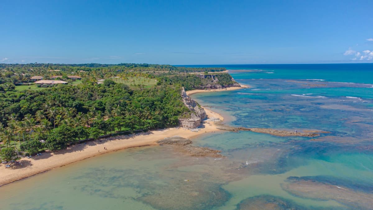 Excursión a Playa del Espelho desde Porto Seguro